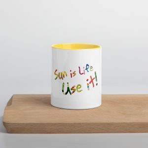 Taza color Sun Is Life!