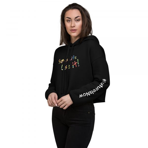 Sudadera corta con Capucha Sun Is Life1 - Imagen 3
