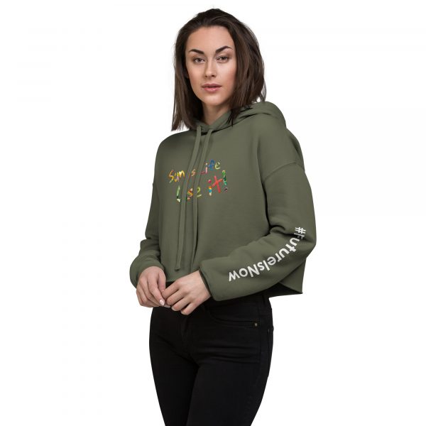 Sudadera corta con Capucha Sun Is Life1 - Imagen 6