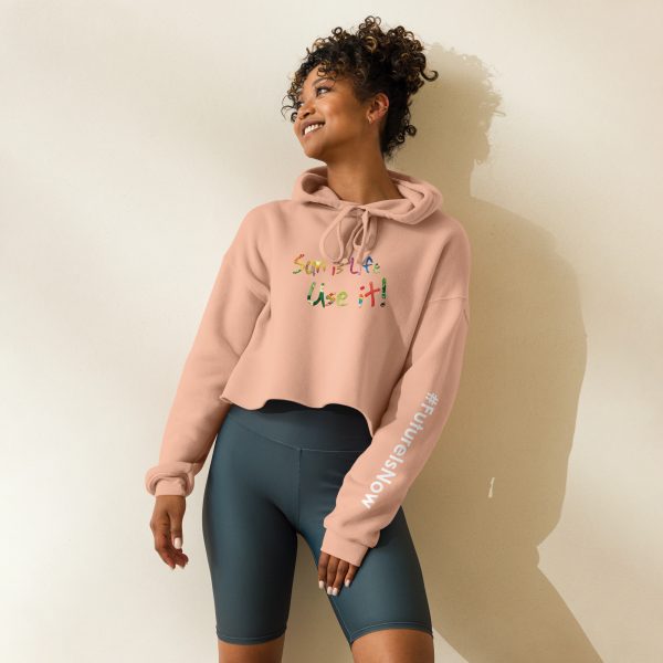 Sudadera corta con Capucha Sun Is Life1 - Imagen 2